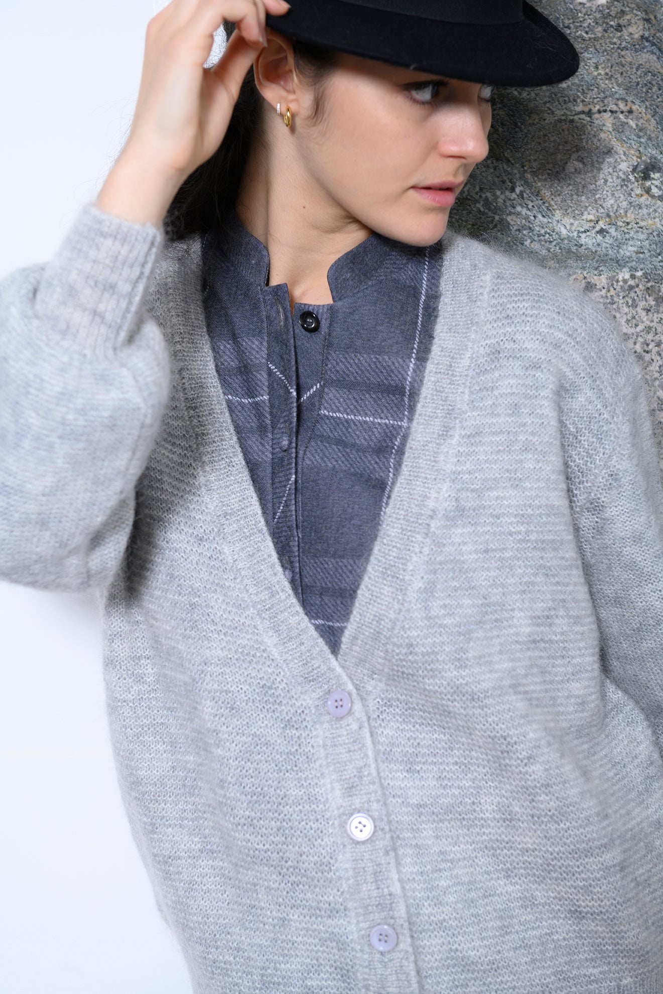 GILET_SOPHIE_GRIS CLAIR